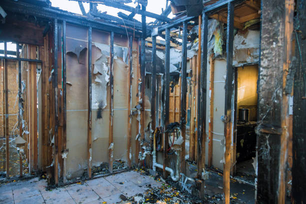 Professional Emergency Fire Cleanup technician working in Silver Lake, NJ